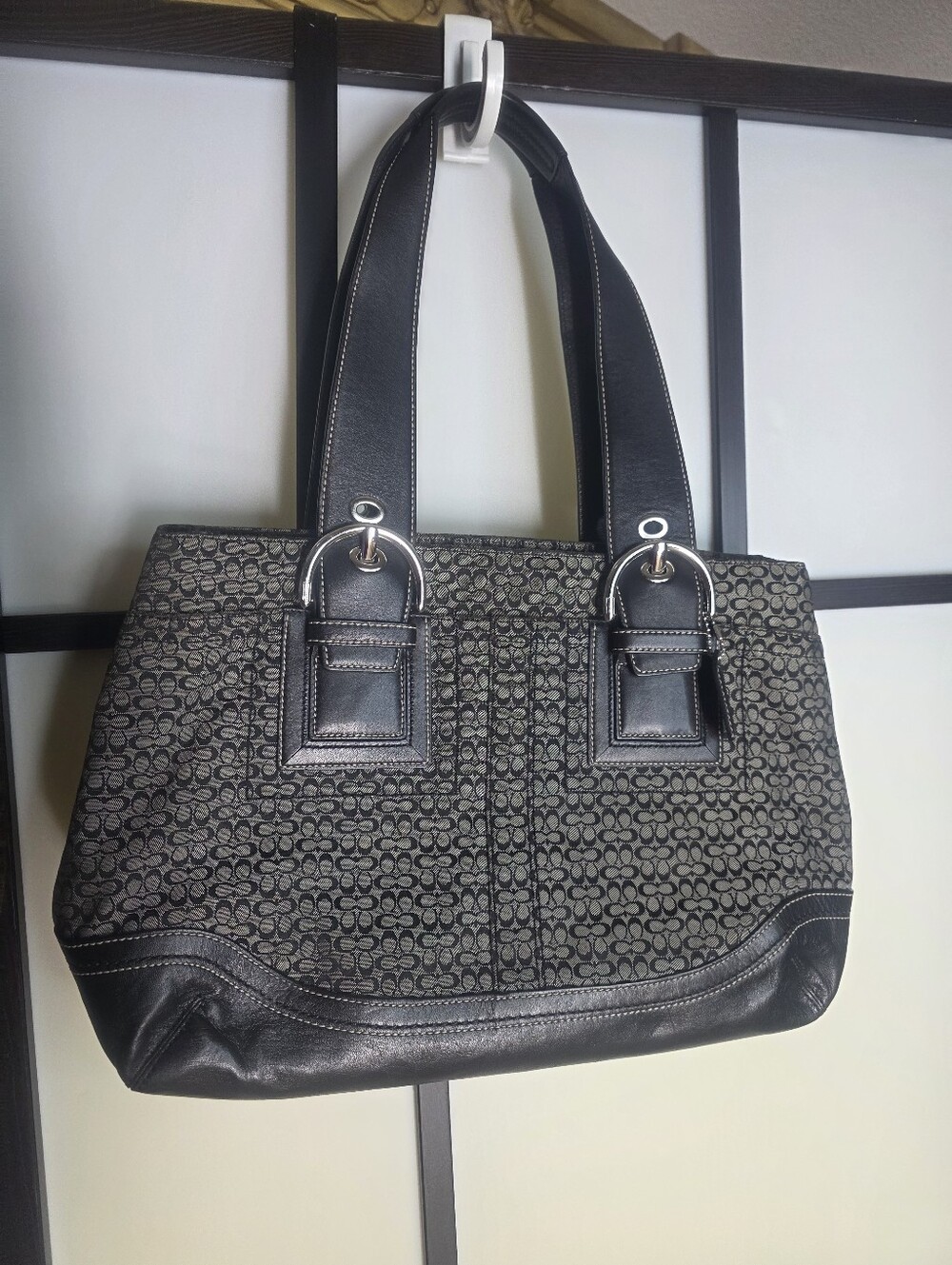AUTHENTIC COACH LARGE TOTE BAG/ 16 X 10